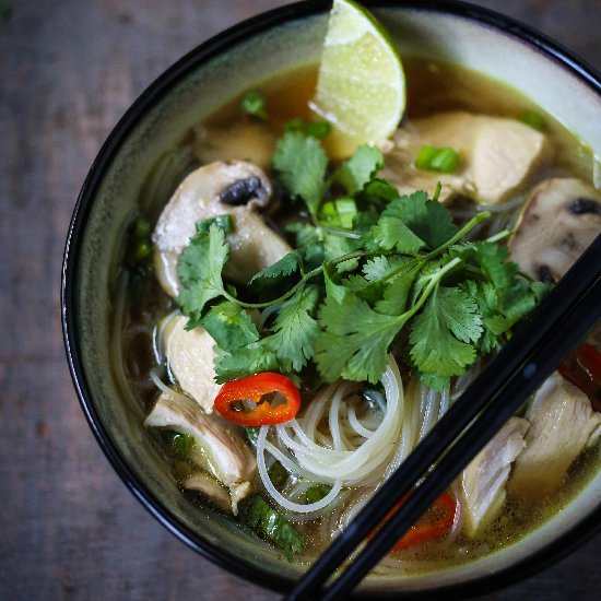 Thai Chicken Noodle Soup