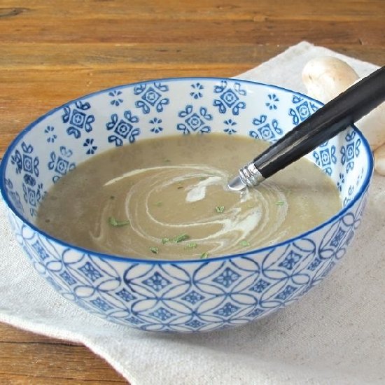 Mushroom and Apple Soup