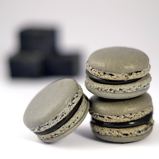 Liquorice Macarons