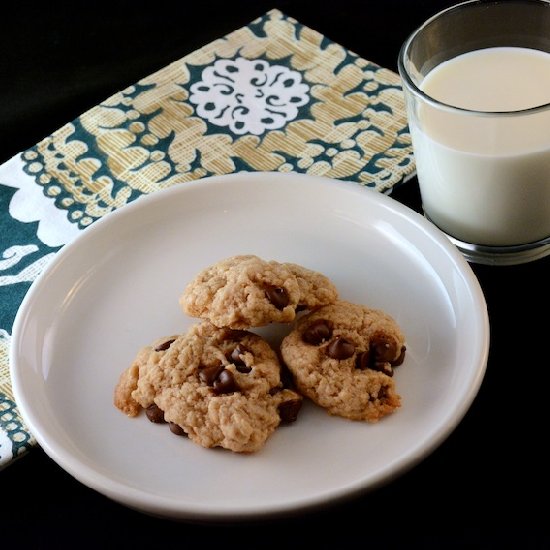 Vegan Chocolate Chip Cookies