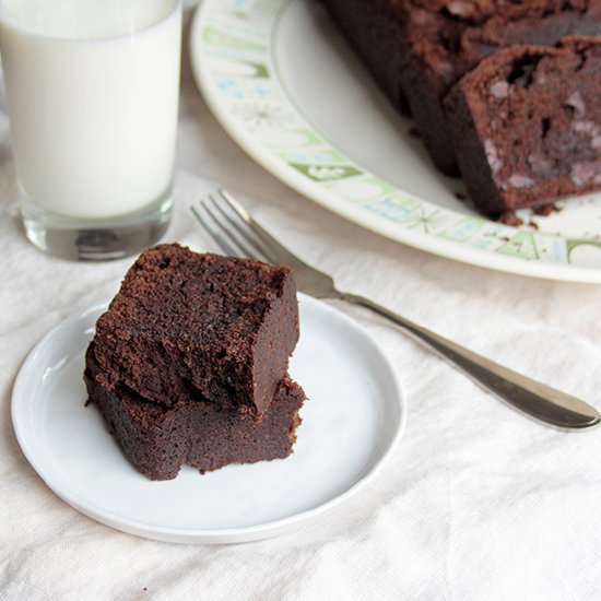 Dark Chocolate Pound Cake