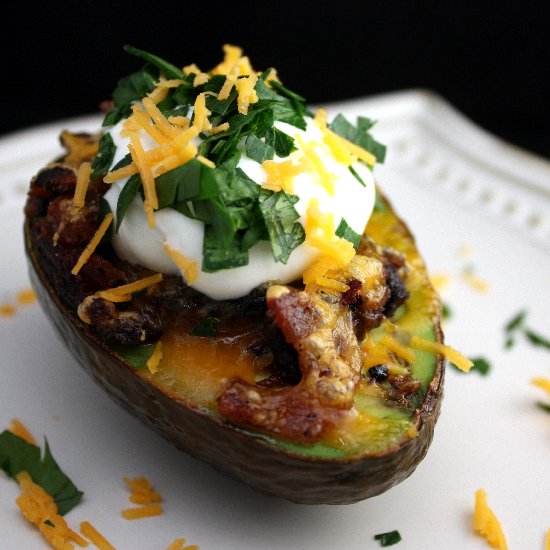 Bacon Baked Avocado