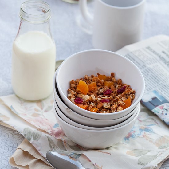 Stovetop or Baked Granola