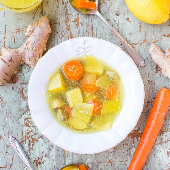 Immune-Boosting Vegetable Soup