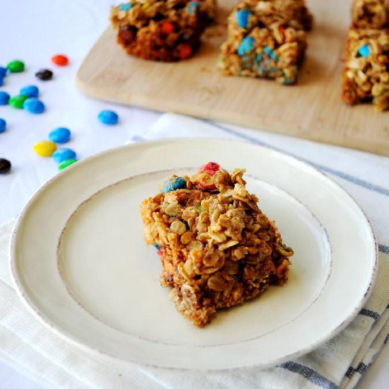 Healthier Monster Granola Bars