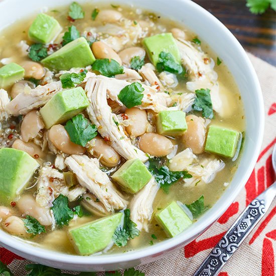 Quinoa White Chicken Chili