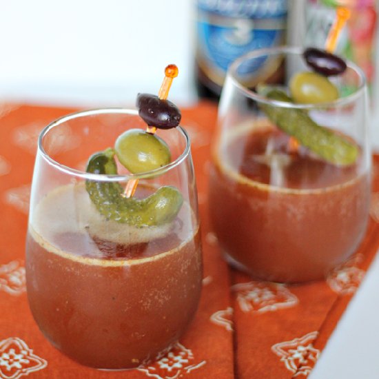 Clamato Brunch Cocktail