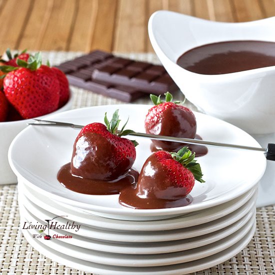 Paleo Dark Chocolate Fondue