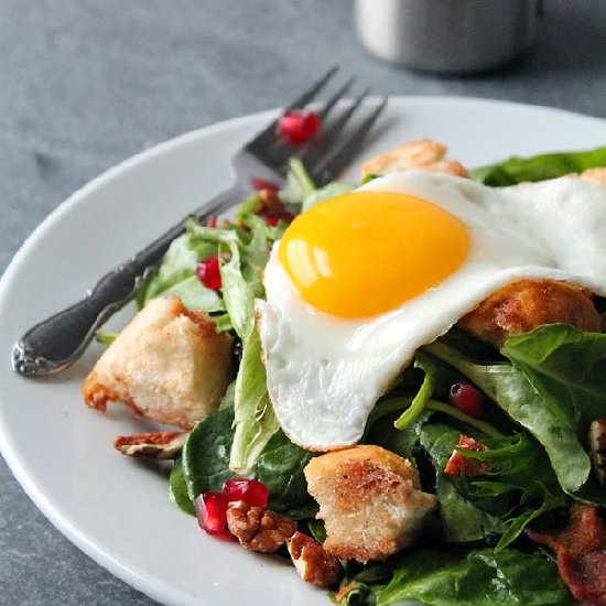 Pomegranate Breakfast Salad