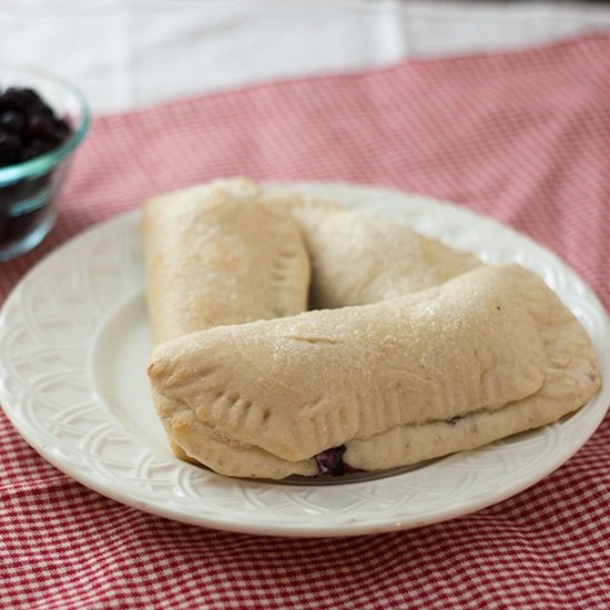 Wild Blueberry Cheesecake Calzones