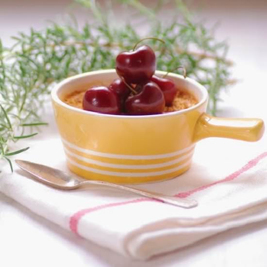 Rosemary & Cardamom Baked Custard