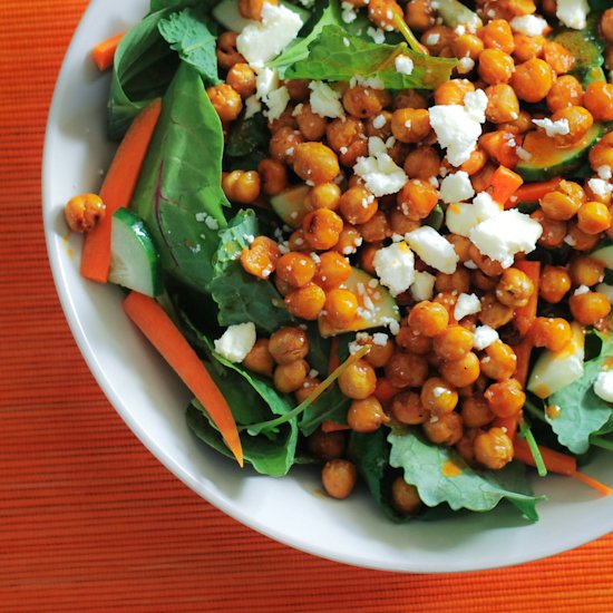 Buffalo Chickpea Salad