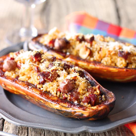 Stuffed Honeyboat Delicata