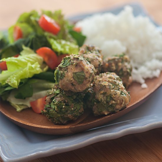 Turkey and Spinach Meatballs