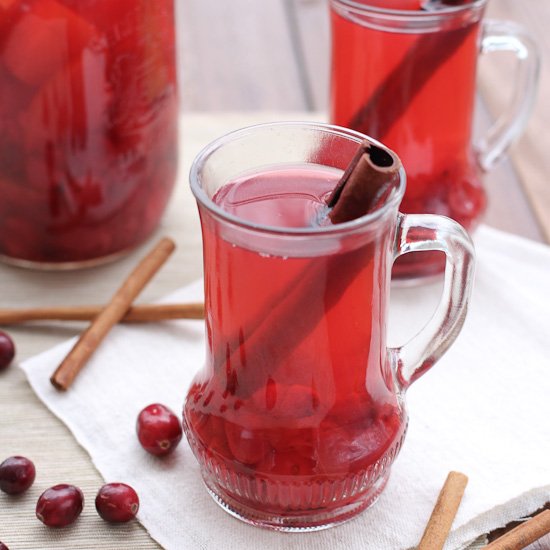 Spiced Cranberry Apple Punch