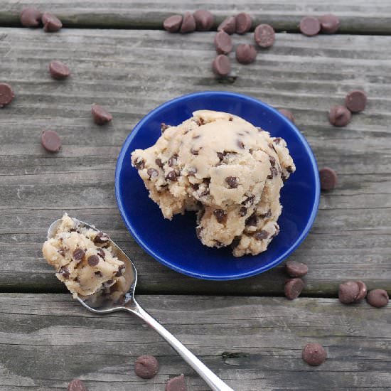 Eggless Chocolate Chip Cookie Dough