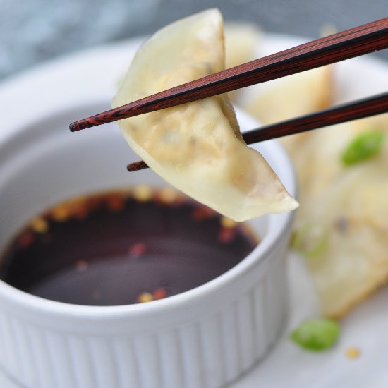 Shiitake and Tofu Dumplings