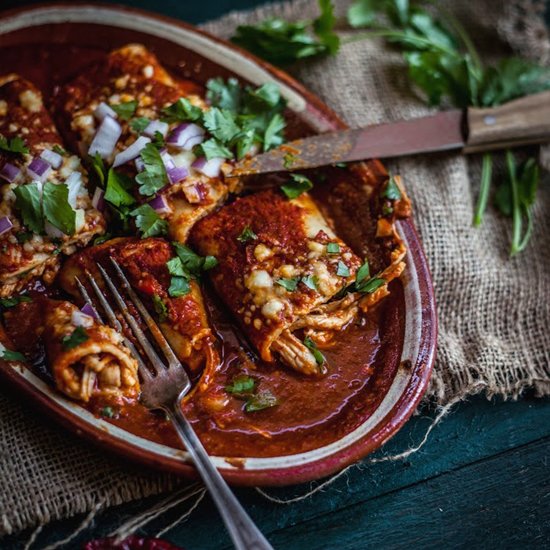 Chicken Enchiladas