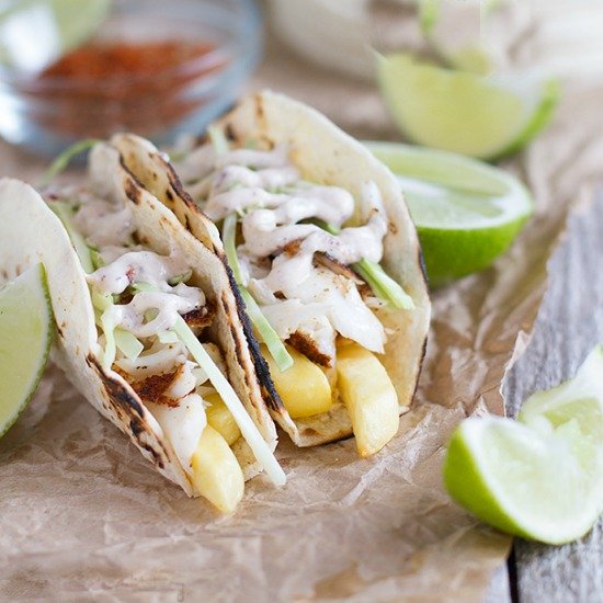 Fish and Chips Tacos