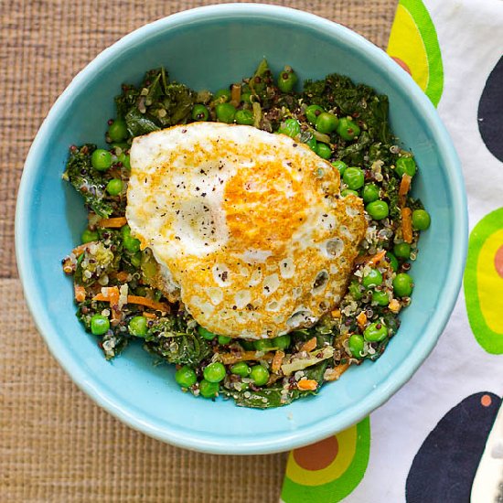 One Pot Veggie Quinoa Bowl