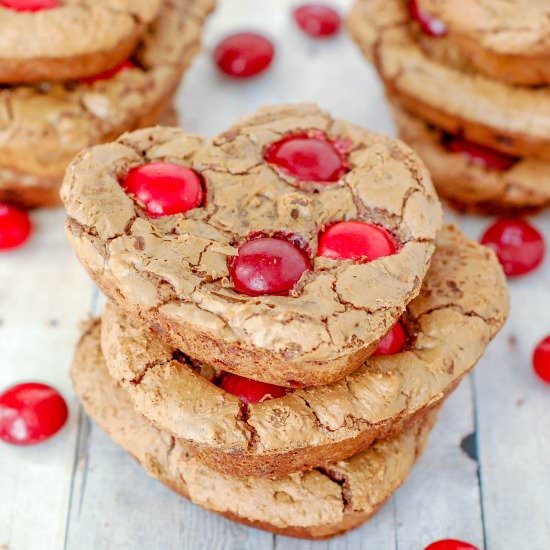 Cherry Cordial Brownie Cookies