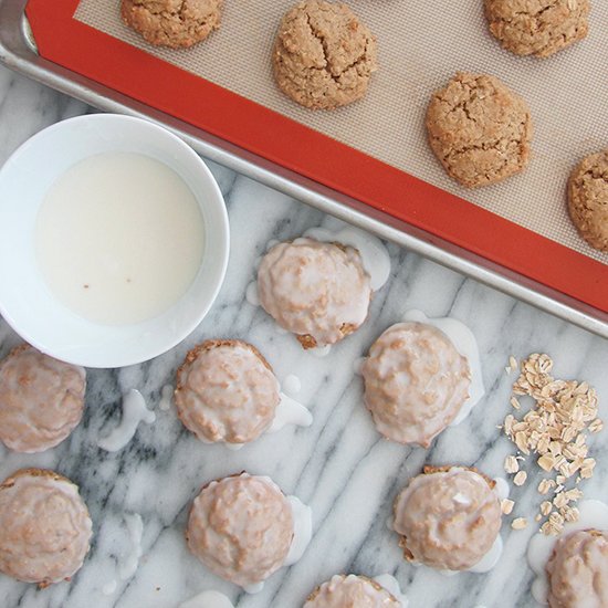 Iced Oatmeal Cookies