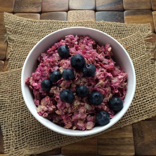 Blueberry Muffin Oatmeal