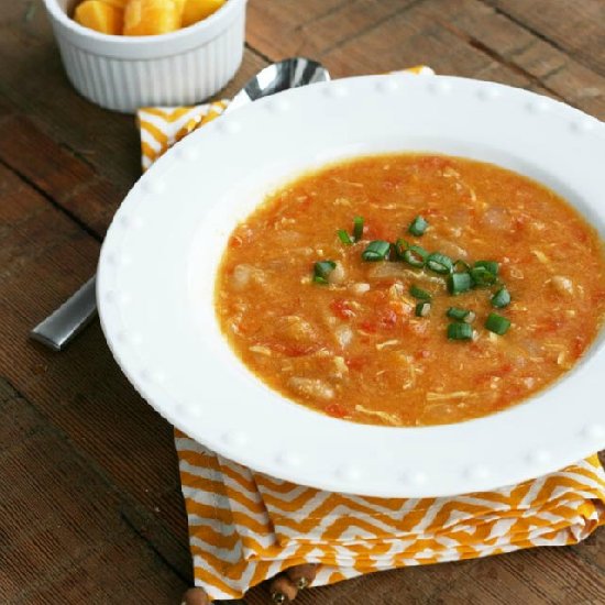 Mango Habanero Chicken Chili