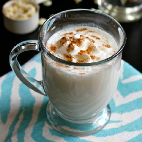 Cinna-sugar White Hot Chocolate