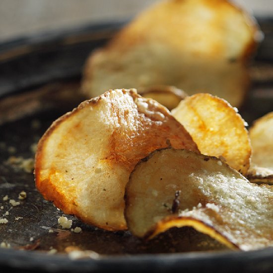 Chips with Parmesan Bits