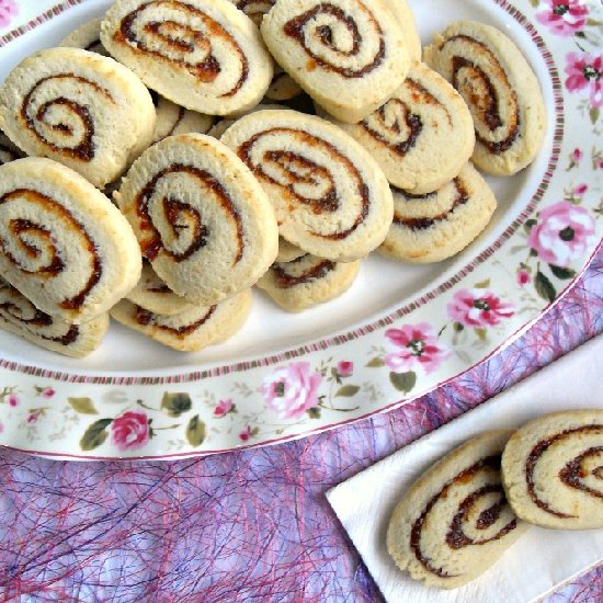 Date Coconut Pinwheels