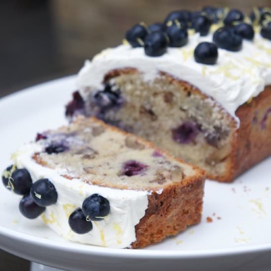 Blueberry Walnut Bread