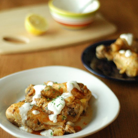 Crockpot Buffalo Chicken Drumsticks