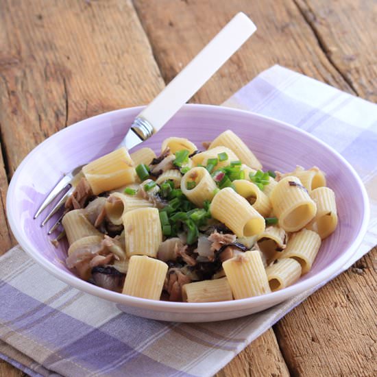 Pasta with Tuna and Radicchio