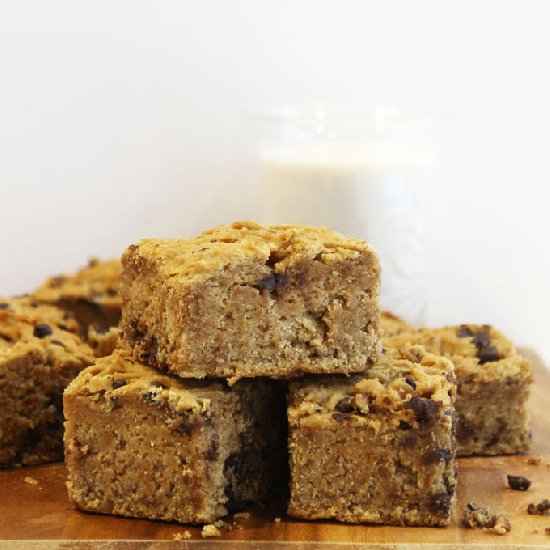 Peanut Butter Blondies