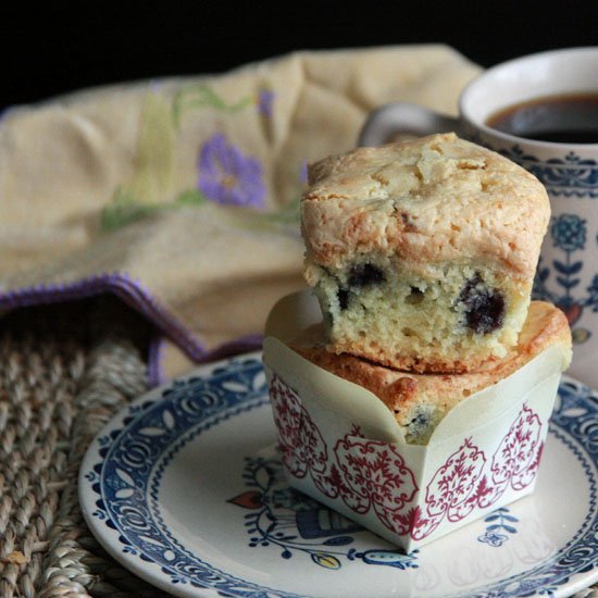 Almond Blueberry Muffins