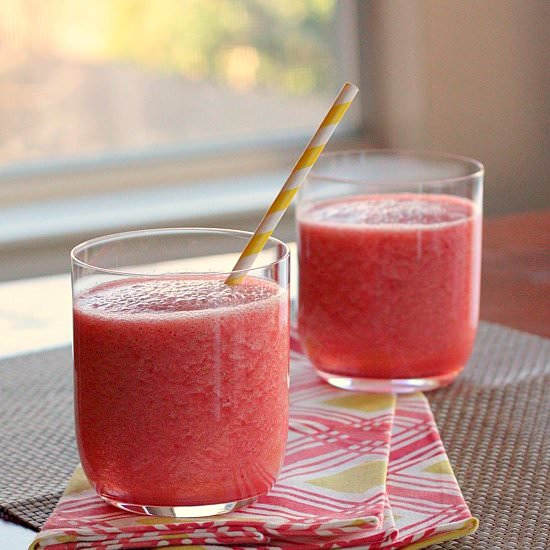 Strawberry-Grapefruit Smoothies