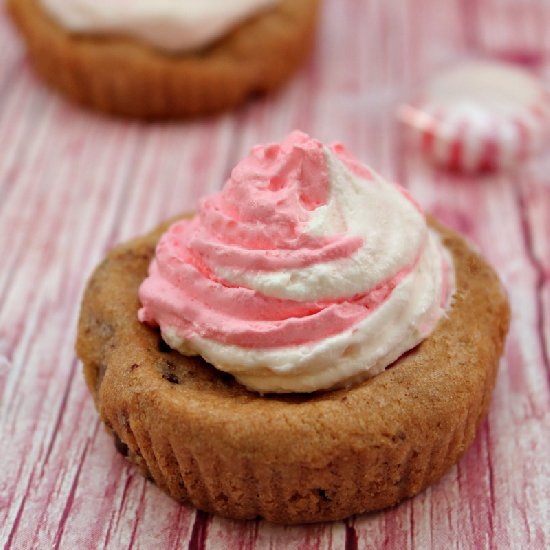 Peppermint Cookie Cups