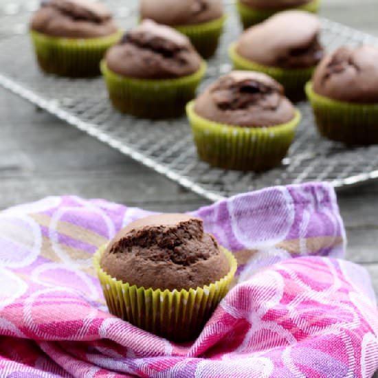 Triple-Chocolate Muffins