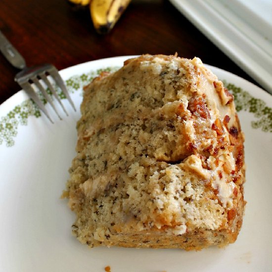 Bananas Foster Toffee & Coffee Cake