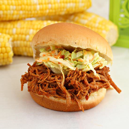 Barbecue Pulled Pork Sandwiches