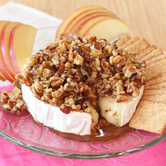 Honey Nut Baked Brie