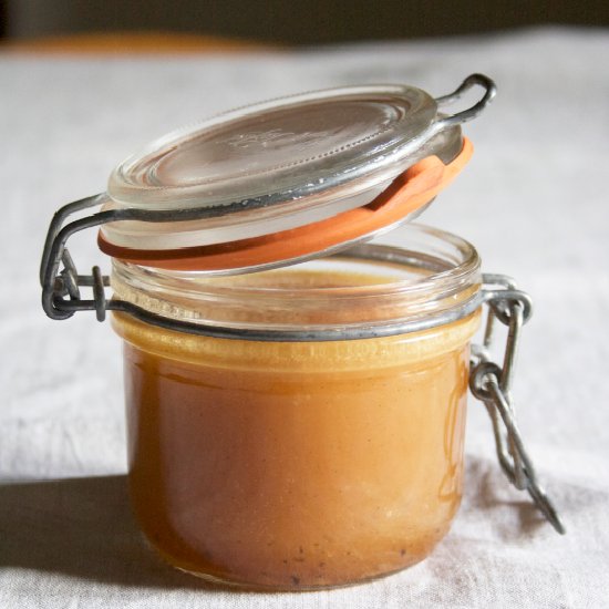 Apple Cider Caramel Sauce