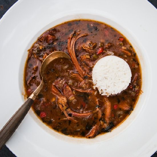 Turkey and Sausage Gumbo