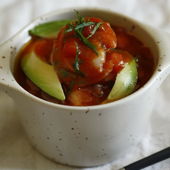 Ceviche De Camarones (Shrimp)