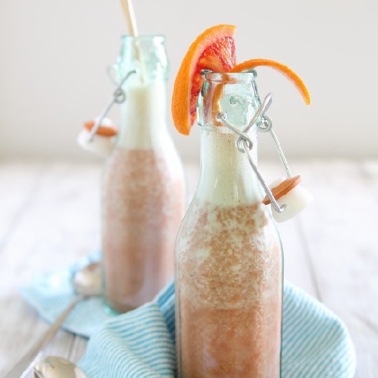 Ginger Blood Orange Smoothie