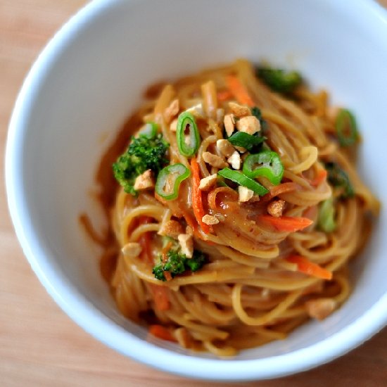 Spicy Peanut Noodles