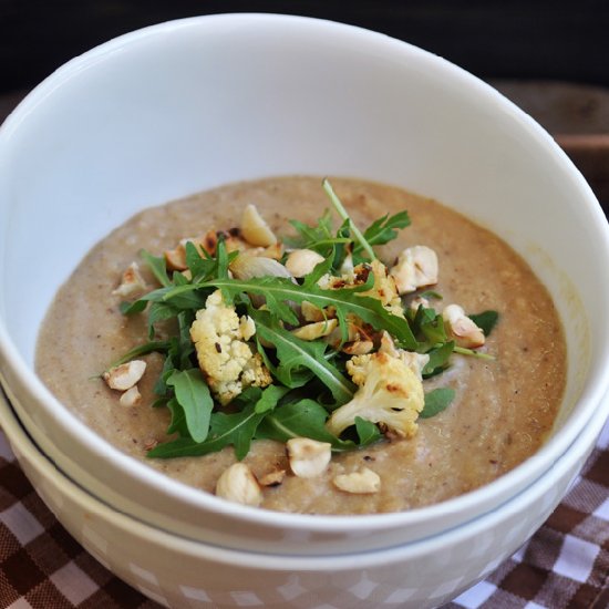 Roasted Cauliflower Soup