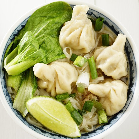 Thai Shrimp Dumpling Noodles