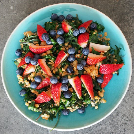 Kale and Lentil Salad